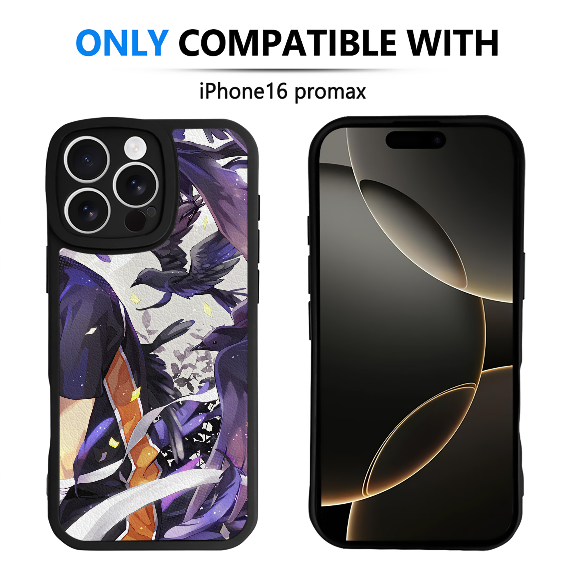 （画像用） ハイキュー!! Haikyu!! 【iPhone 16シリーズ対応】シリコンスマホケース（レザー調） 材質：シリコン
